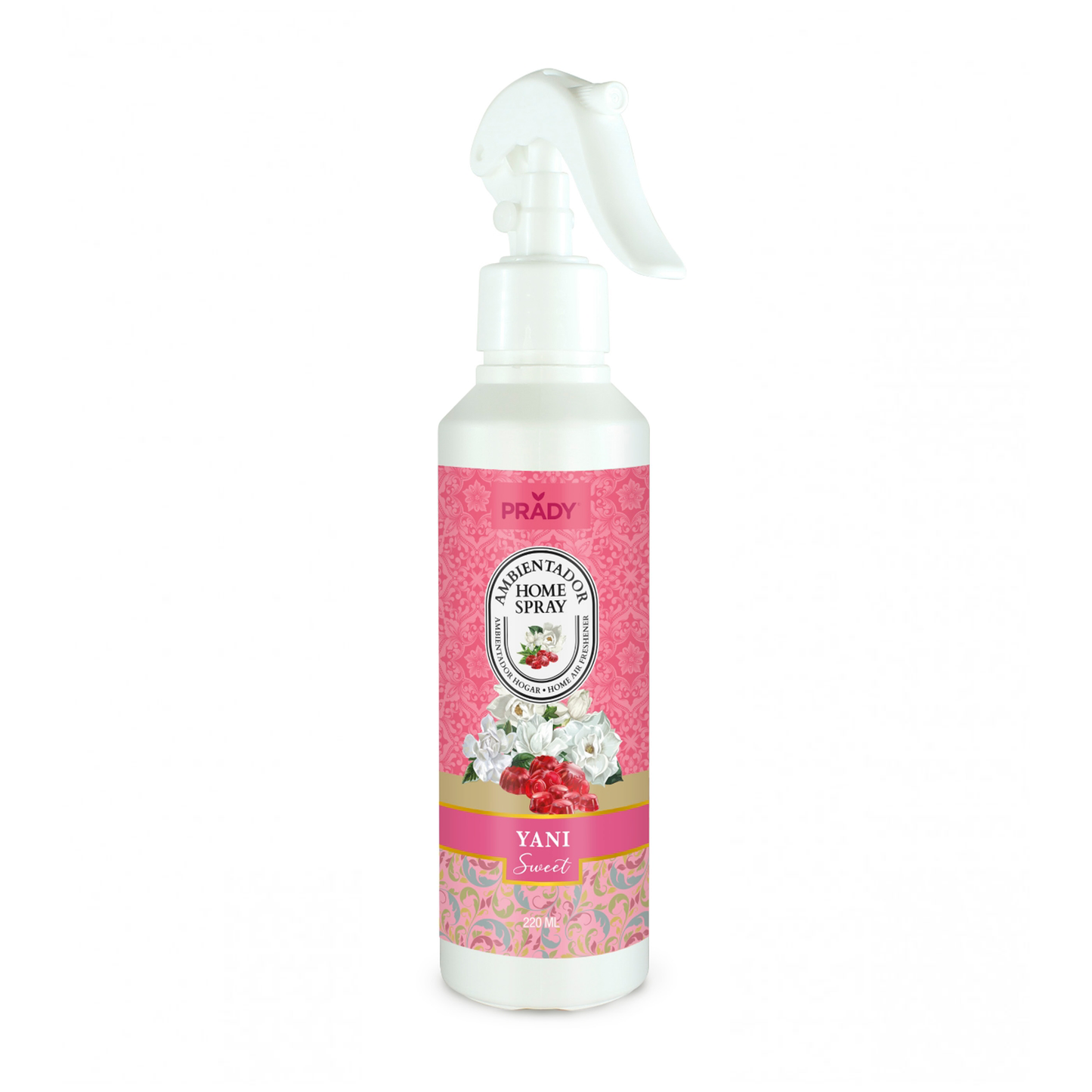 Ambientador en Spray Yani Sweet (Yara Candy) 220ml - PRADY