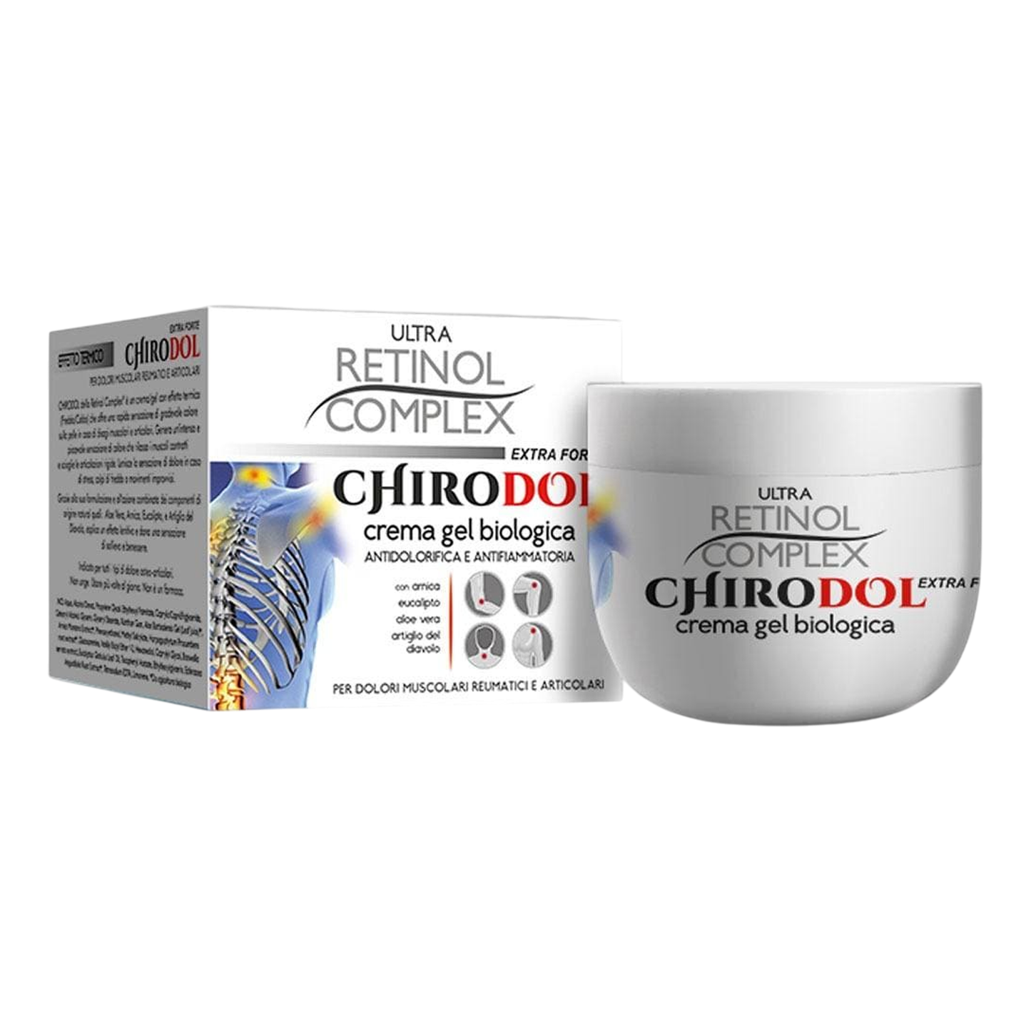 Crema Gel Biológica Anti-Dolor Chirodol - ULTRA RETINOL COMPLEX