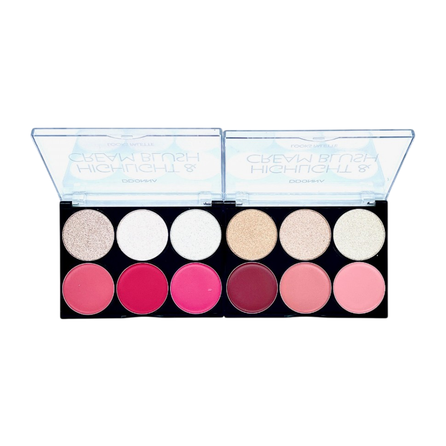 Colorete y Iluminador Looks Palette - D´DONNA
