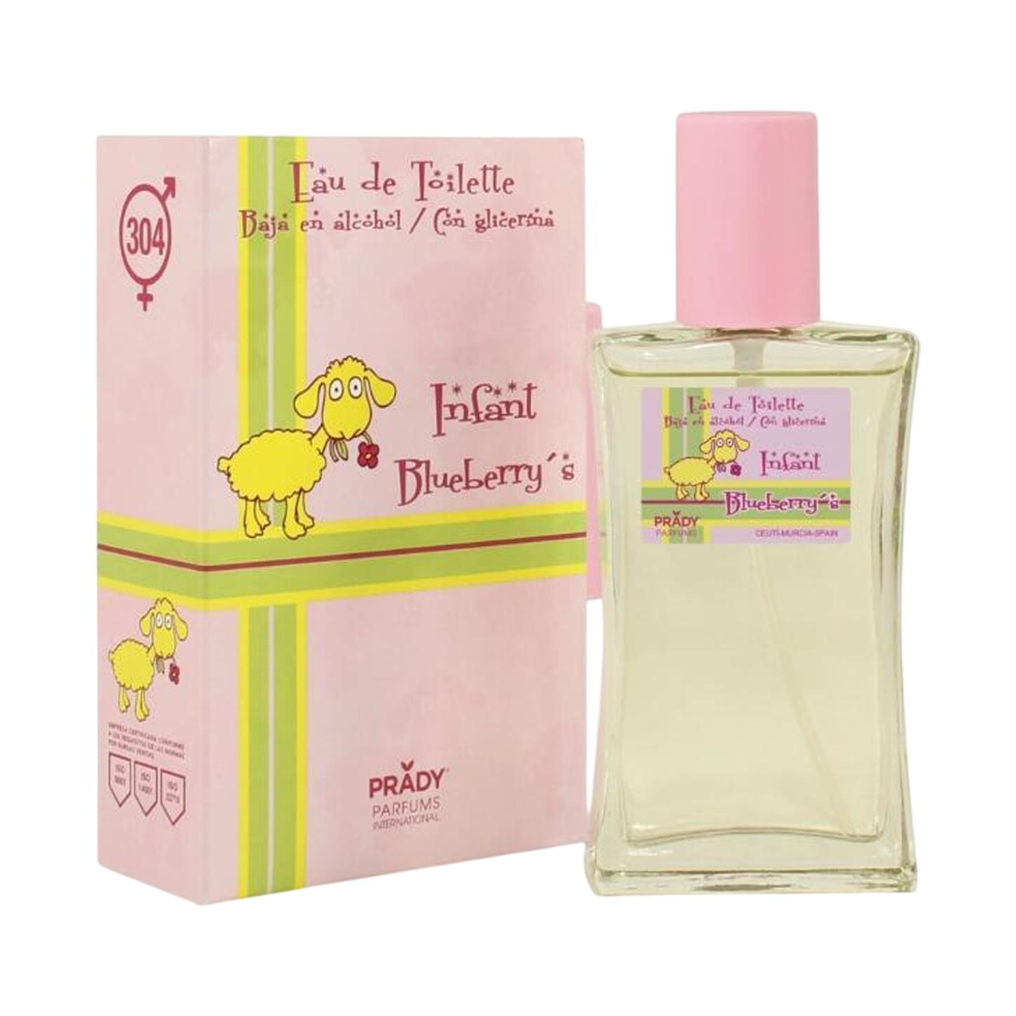 Eau de Toilette Infant Blueberry´s 90ml - PRADY