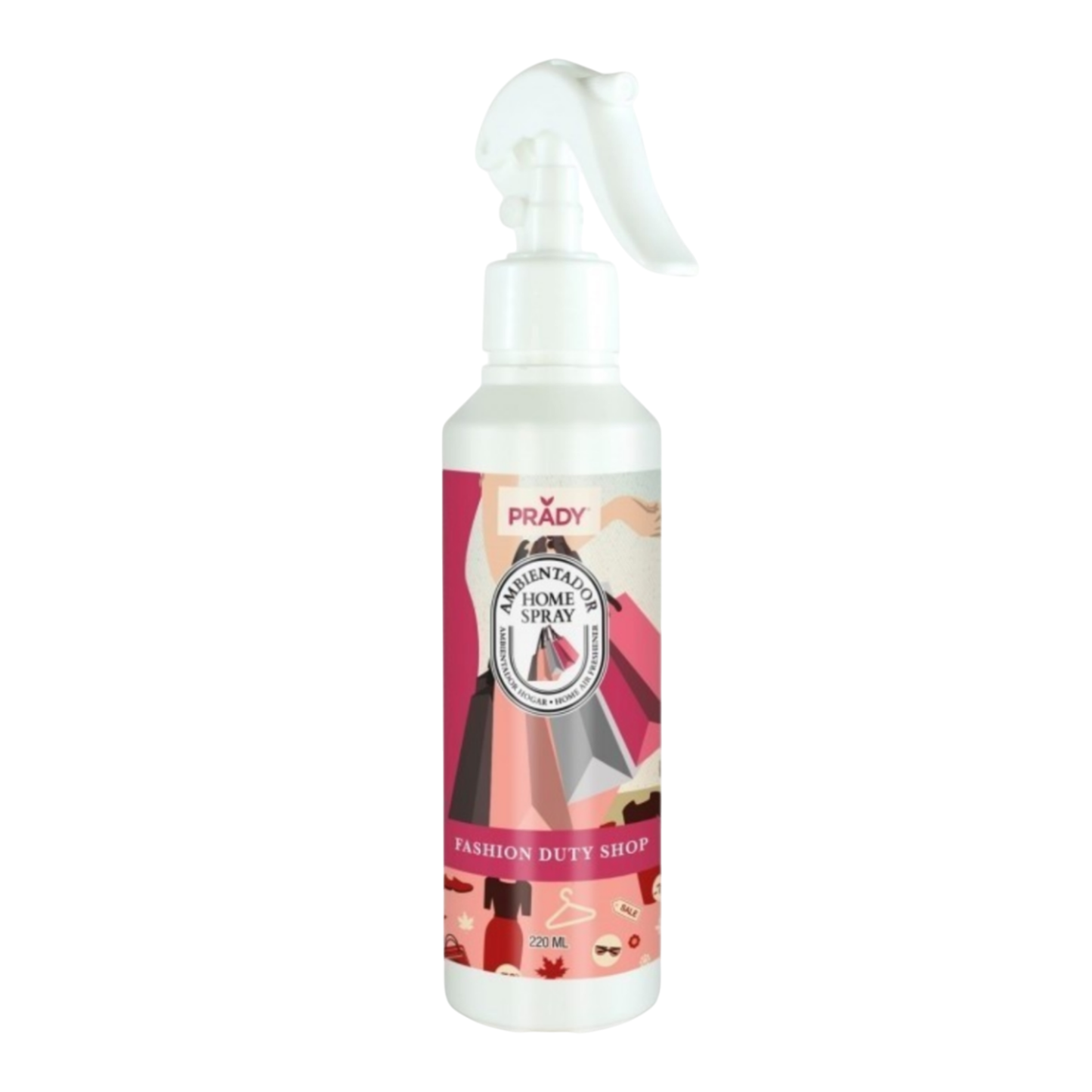 Ambientador en Spray Fashion Duty Shop 220ml - PRADY