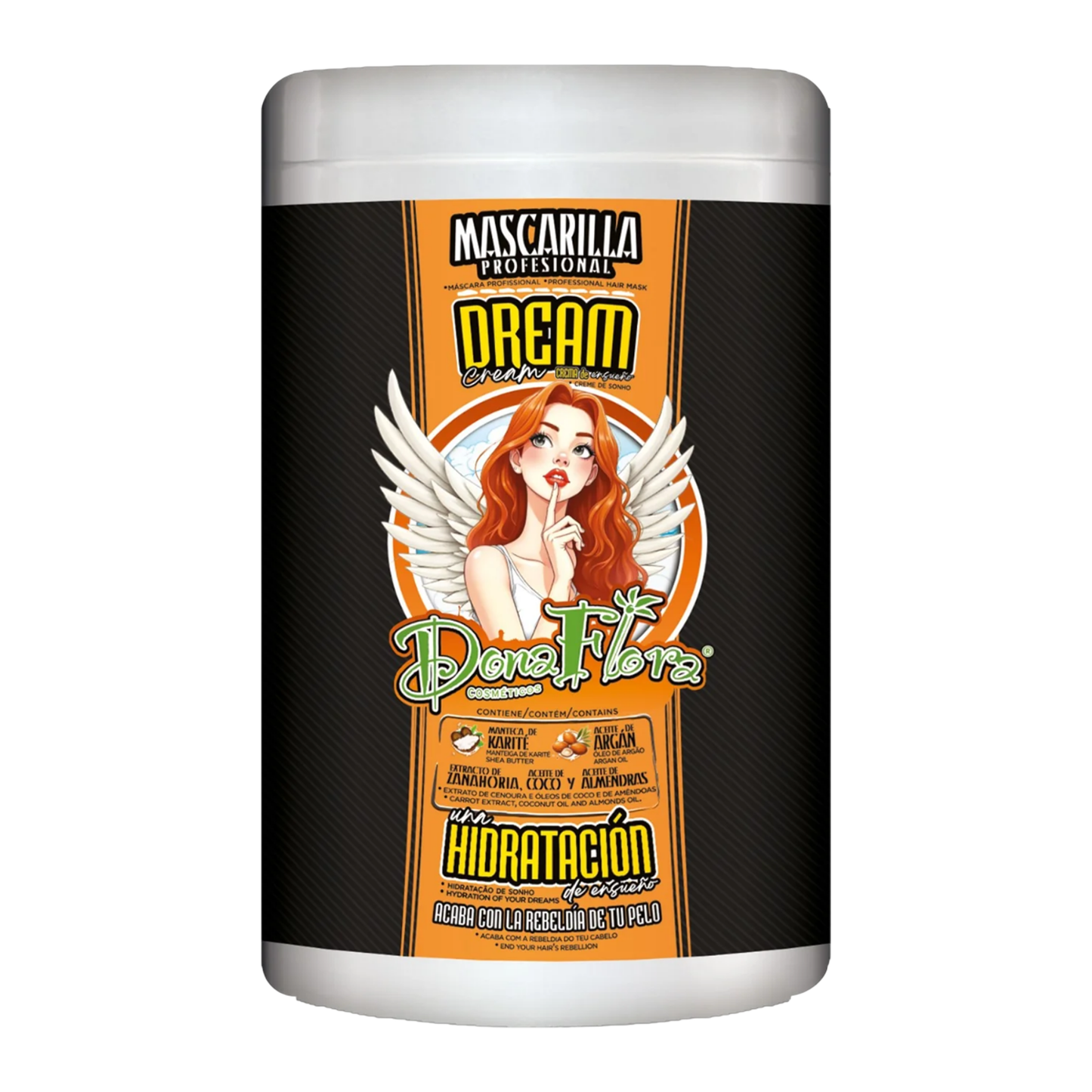 Mascarilla Dream Cream Hidratación De Ensueño 1000ml - DONA FLORA
