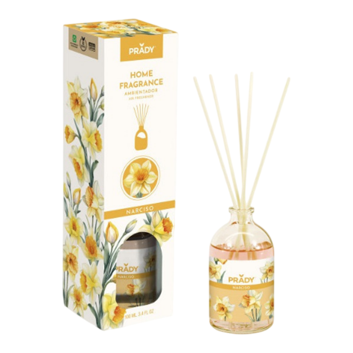 Ambientador Mikado Narciso 100ml - PRADY
