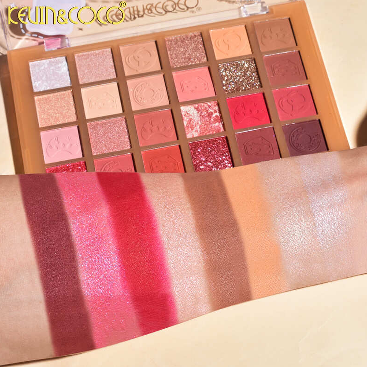 Paleta Sombra De Ojos 24 Colores - KEVIN&COCO