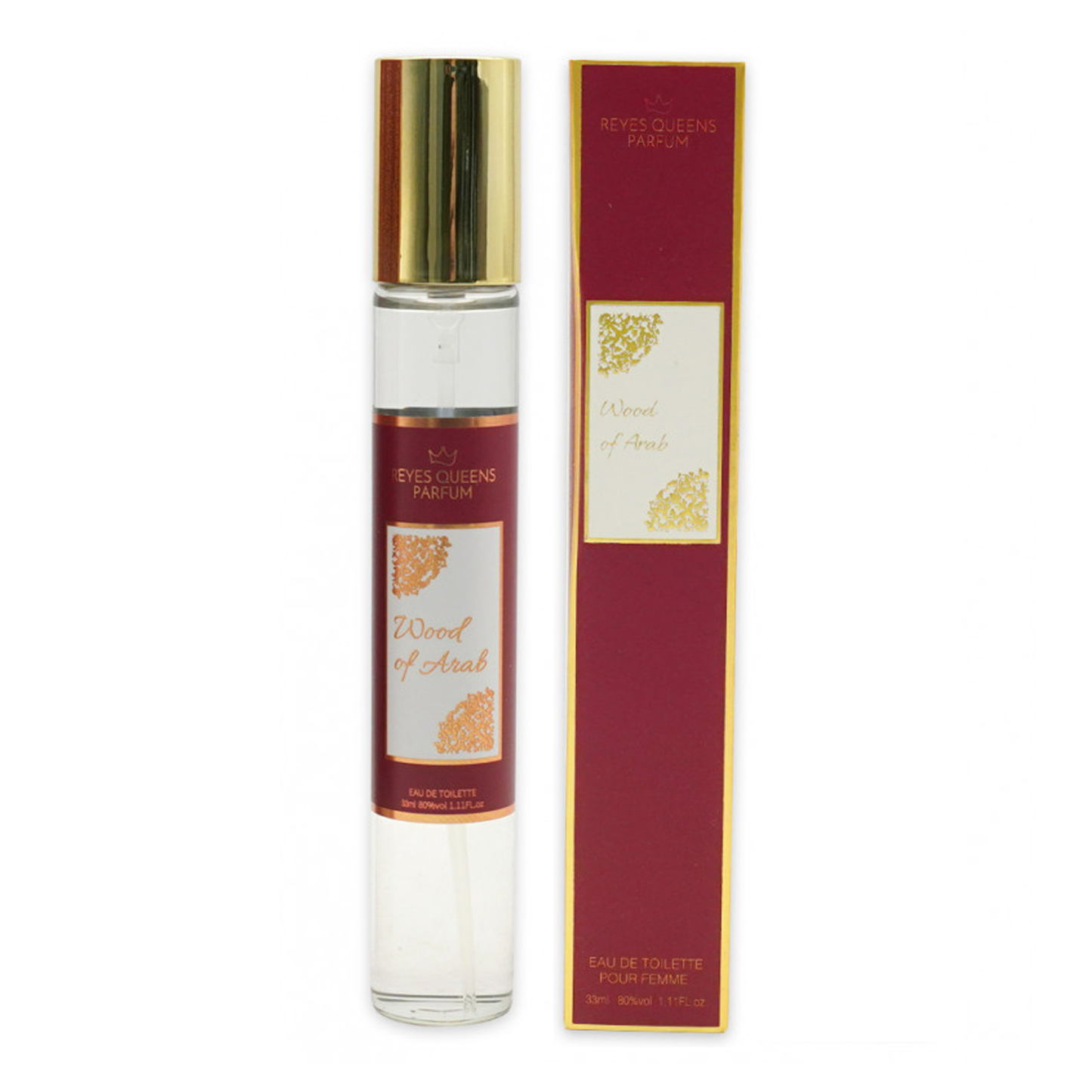 Mini Perfume Wood Of Arab 33ml - REYES QUEENS