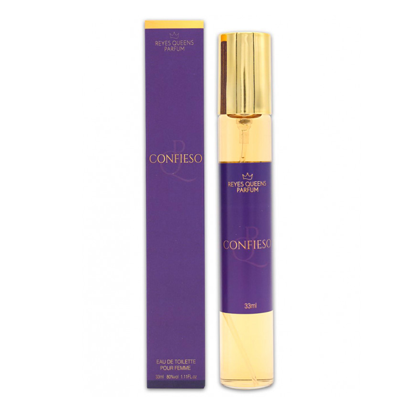 Mini Perfume Confieso 33ml - REYES QUEENS