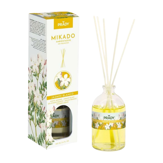 Ambientador Mikado Jazmín Blanco 100ml - PRADY