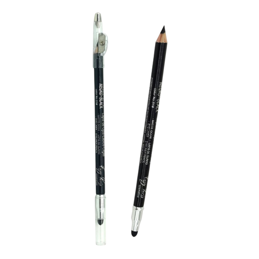 Lapiz De Ojos Negro Con Sacapuntas - EASY PARIS