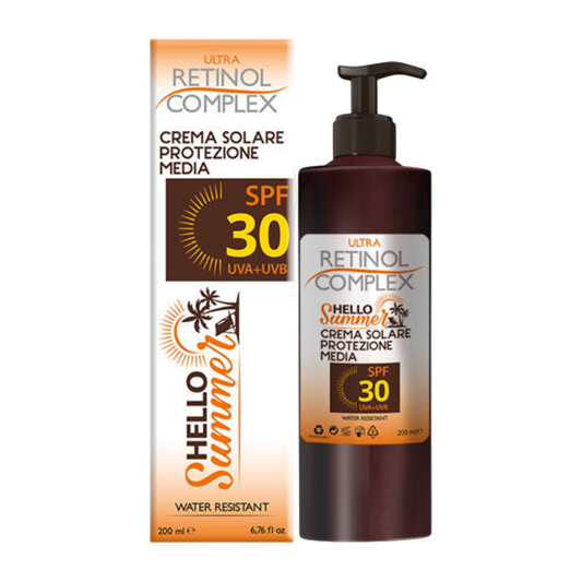 Protector Solar SPF 30 Hello Summer 150ml - ULTRA RETINOL COMPLEX