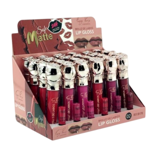 Brillo de Labios Fijo Sofe Matte - EASY PARIS