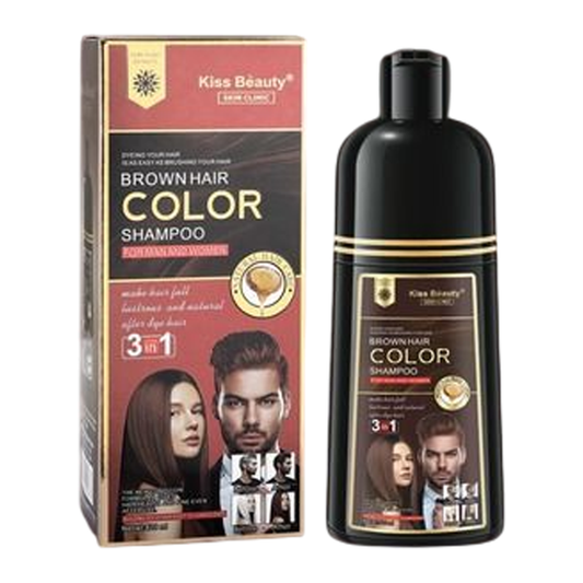 Champú Árabe De Color Marrón 420ml - KISS BEAUTY