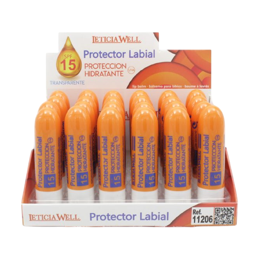 Protector Labial Transparente SPF 15 - LETICIA WELL