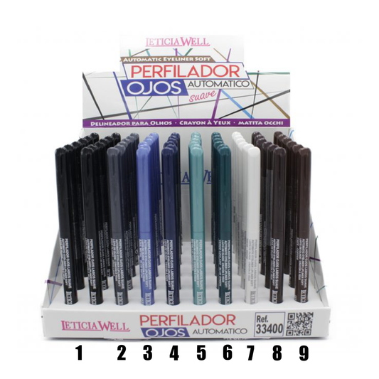 Lápiz de Ojos Automático Colores - LETICIA WELL