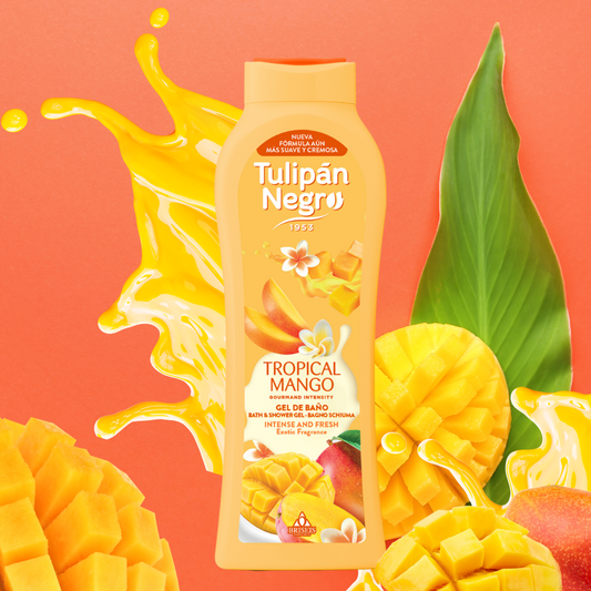 Gel de Baño Tropical Mango 650ml - TULIPAN NEGRO