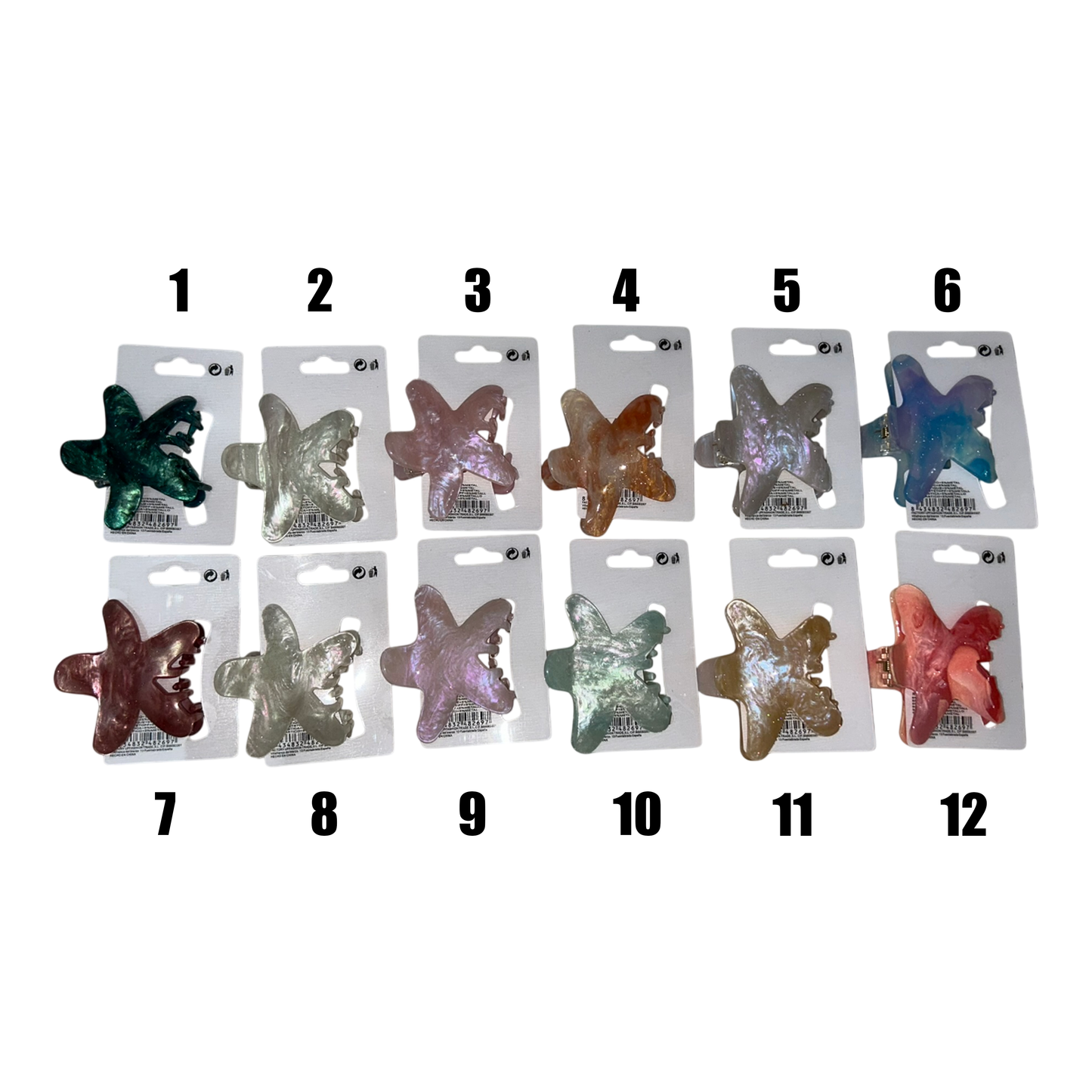 Pinza de Pelo Estrellas de Mar