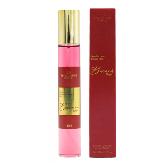 Mini Perfume Bacará Rojo 33ml - REYES QUEENS
