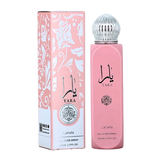 Perfume All Over Spray Yara Rosa 150ml - LATTAFA