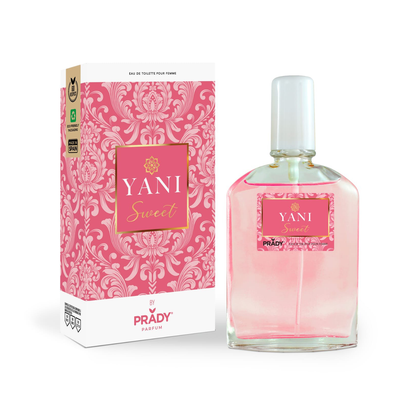 Eau de Toilette Yani Sweet (Yara Candy) 90ml - PRADY